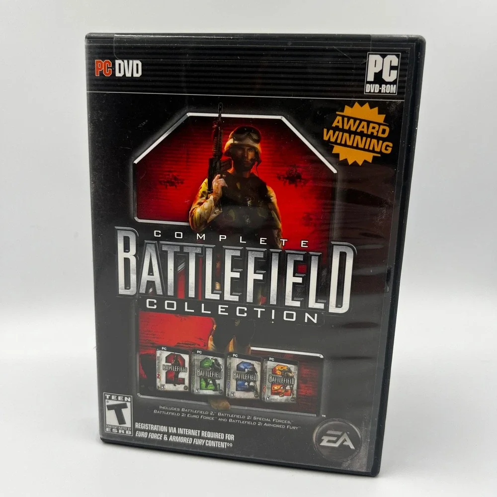 Battlefield 2 Complete Collection PC DVD-ROM EA Games 2007 Special Forces FPS